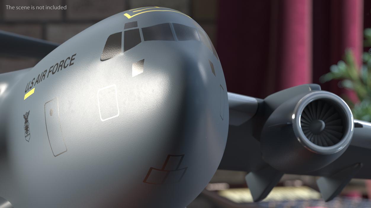 3D Globemaster III Scale