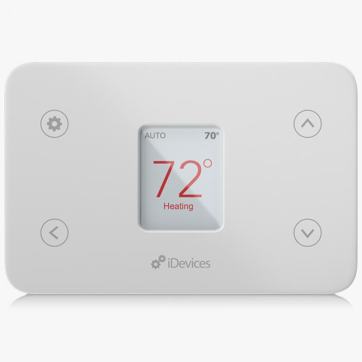 3D Apple HomeKit Idevices Thermostat model