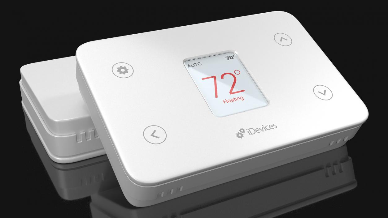 3D Apple HomeKit Idevices Thermostat model