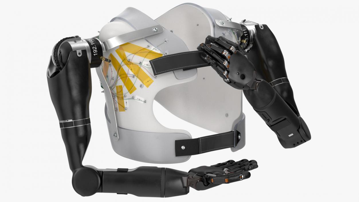 3D Modular Prosthetic Limbs Rigged