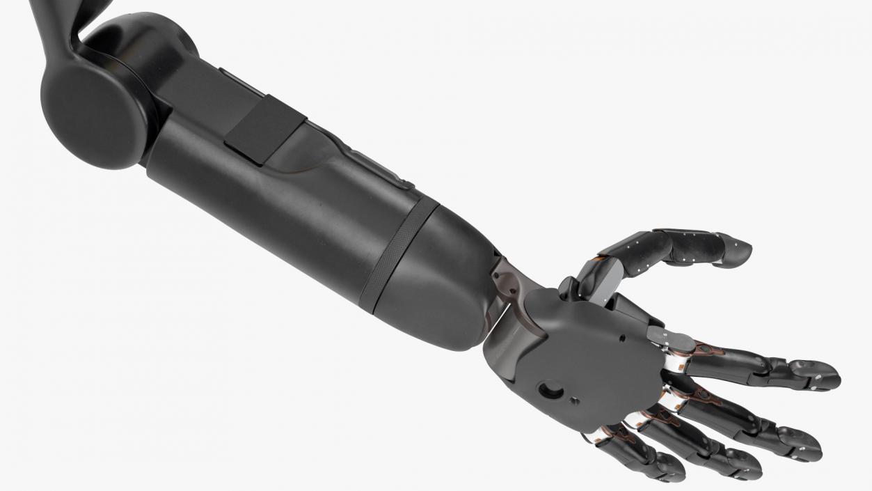 3D Modular Prosthetic Limbs Rigged