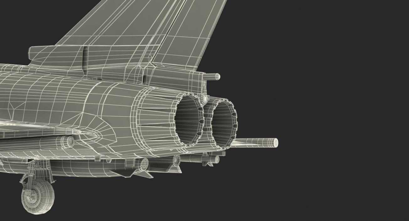 Multirole Fighter Eurofighter Typhoon 3D