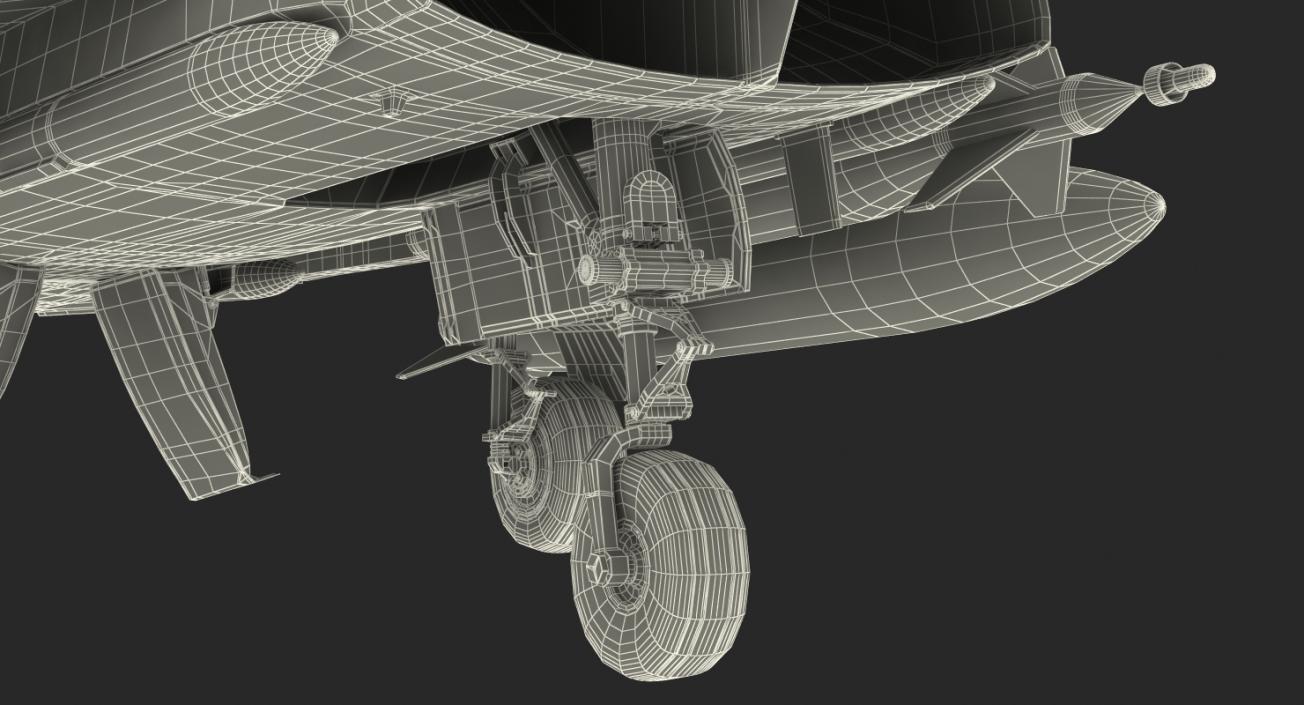 Multirole Fighter Eurofighter Typhoon 3D