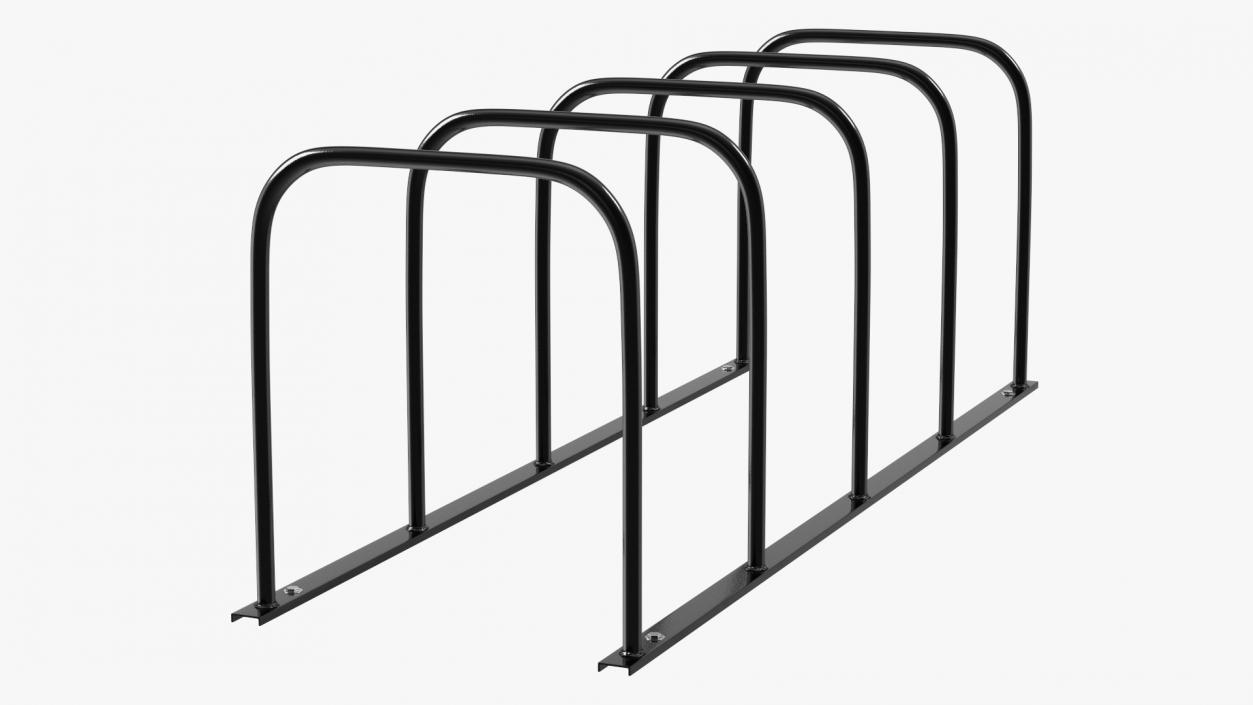 3D Metal Bicycle Rack model