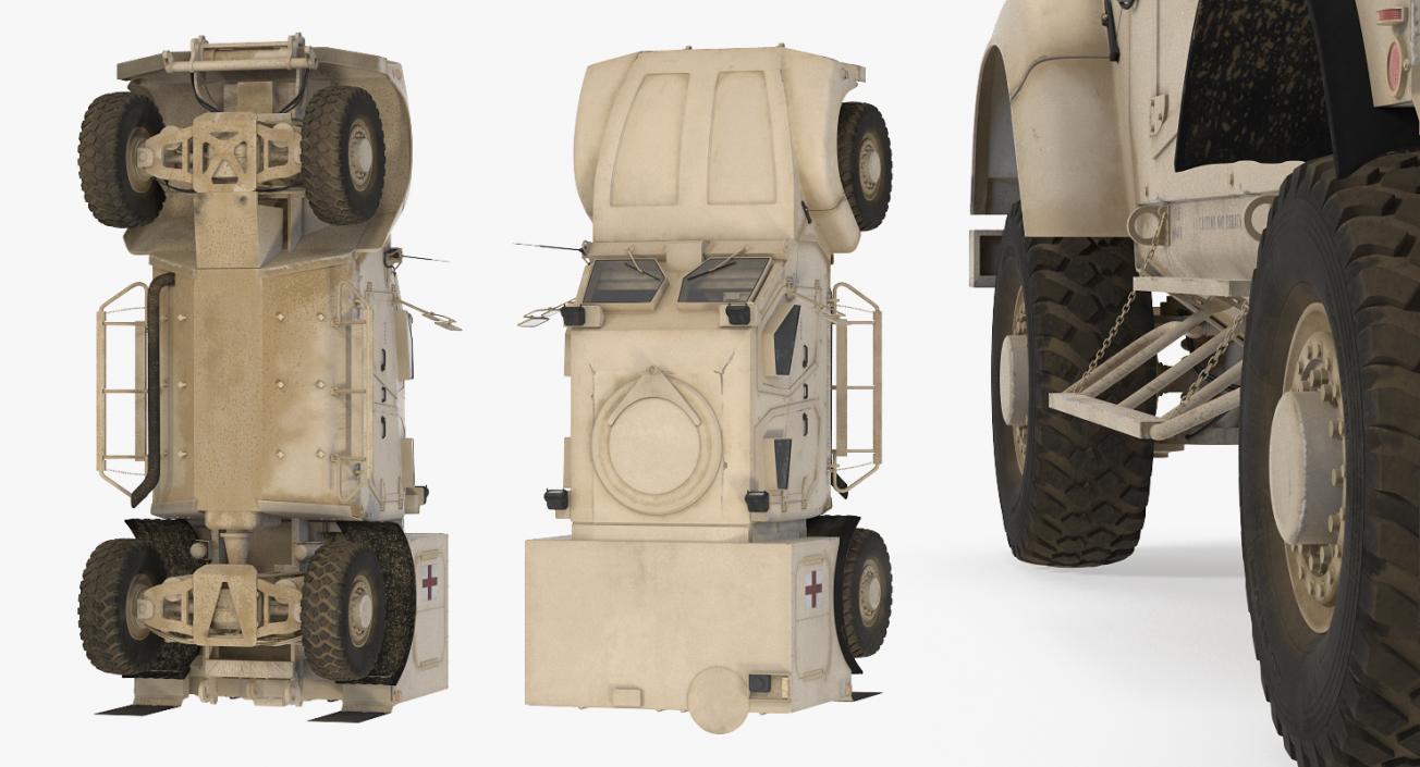 Oshkosh M-ATV Medical Vehicle 3D model