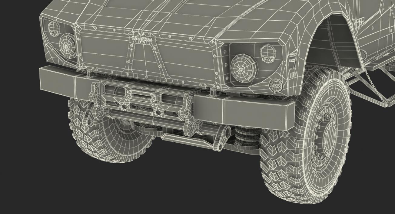 Oshkosh M-ATV Medical Vehicle 3D model