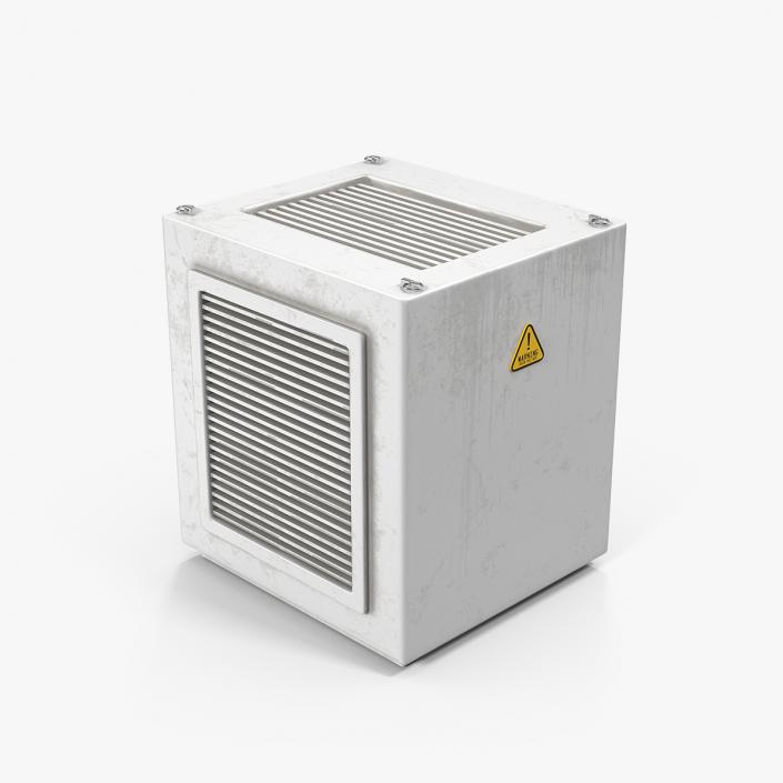 3D Industrial Rooftop AC Unit