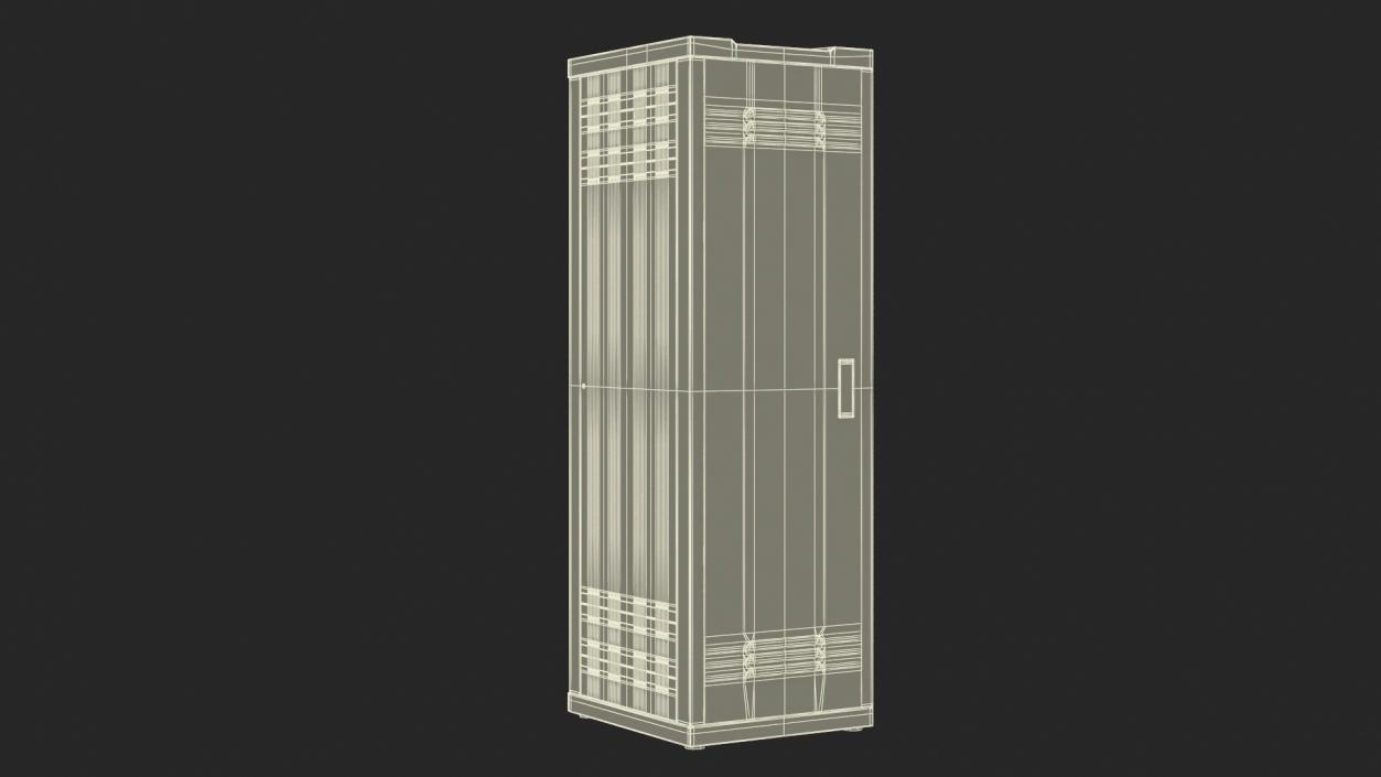 3D model Server Room No Light