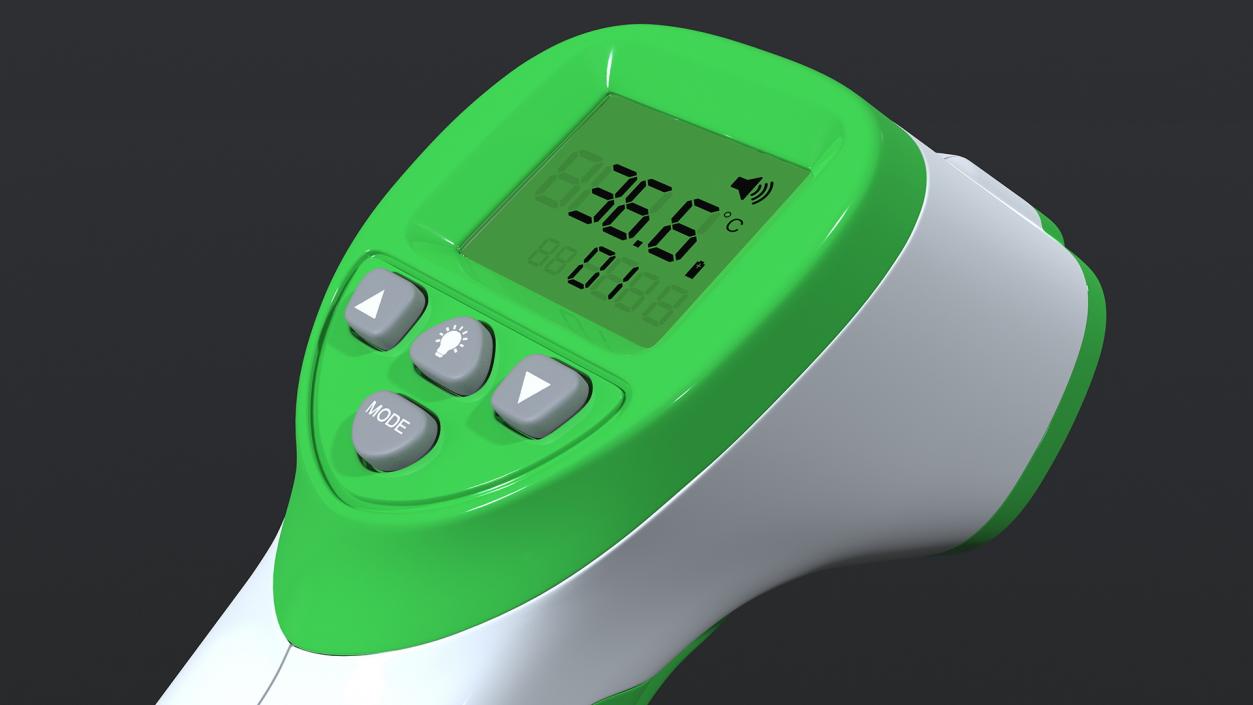 Digital Medical Thermometer 3D