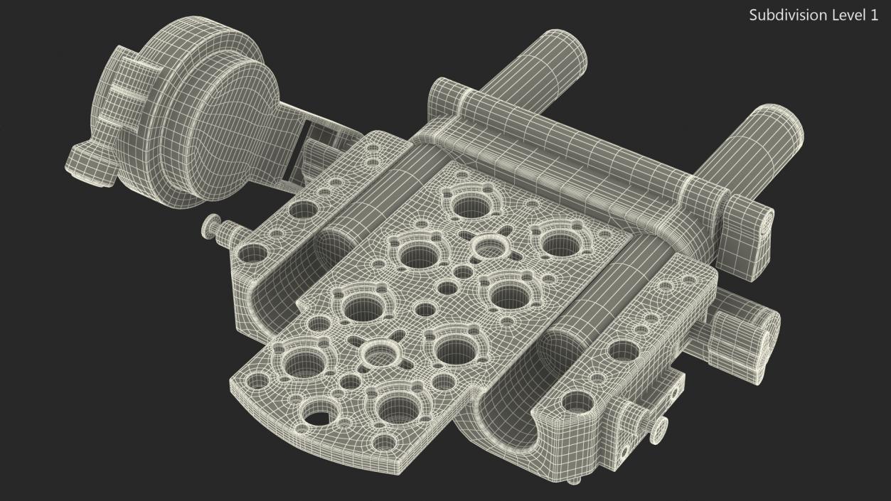 3D ARRI Mini Viewfinder Bracket model