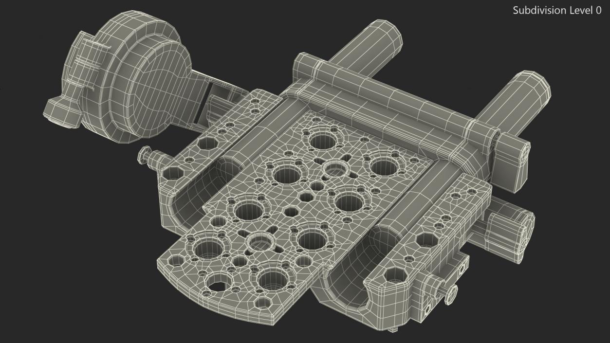 3D ARRI Mini Viewfinder Bracket model