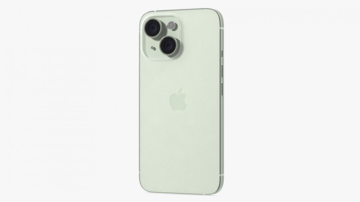 3D model IPhone 15 Green