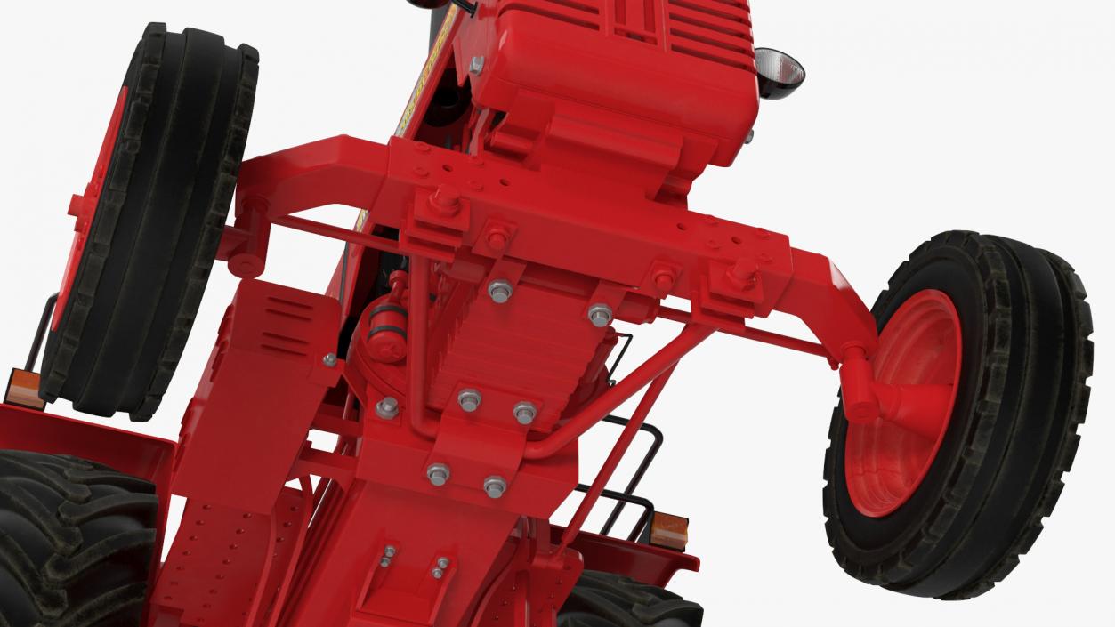 3D Mahindra 595DI Turbomax Tractor