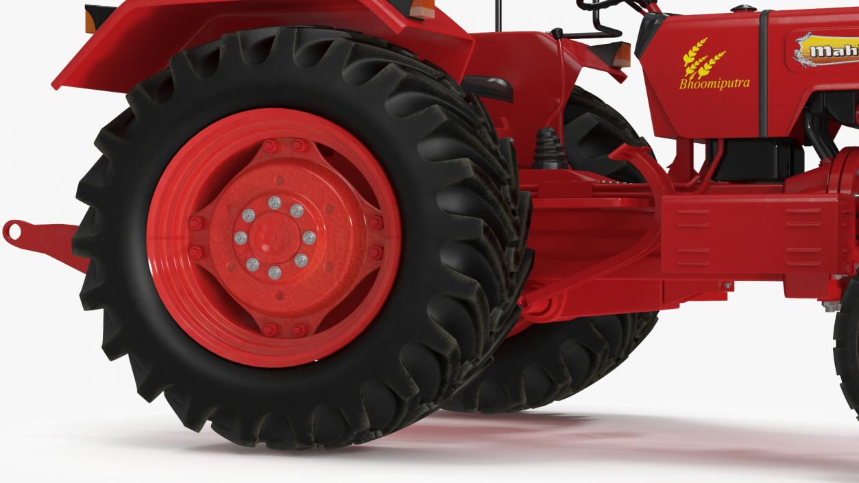 3D Mahindra 595DI Turbomax Tractor