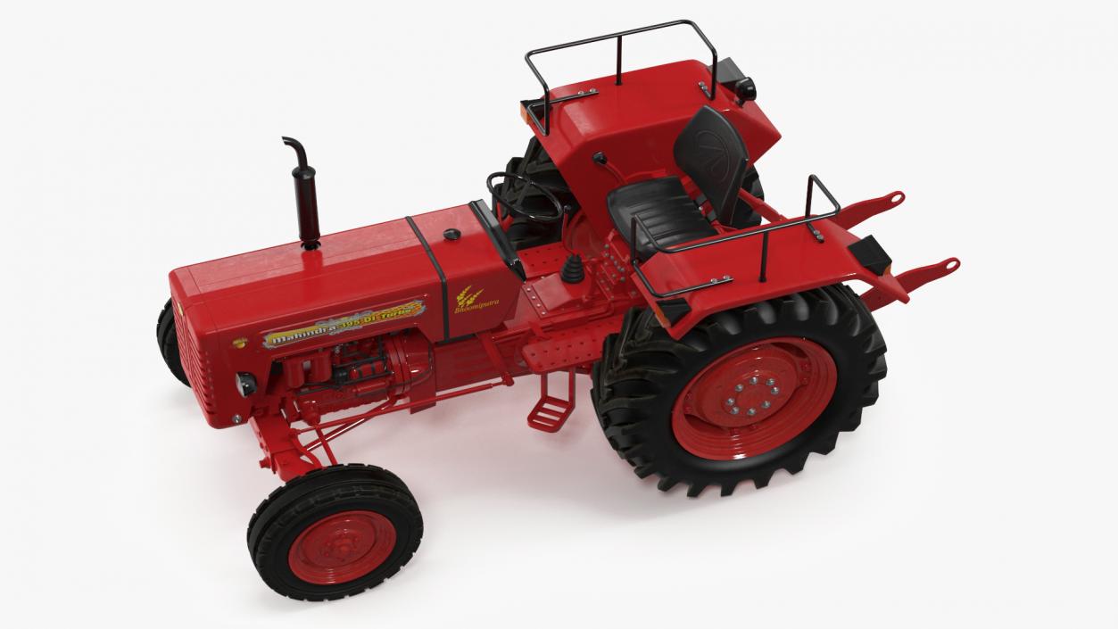 3D Mahindra 595DI Turbomax Tractor