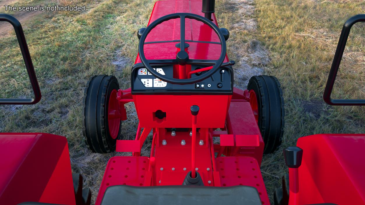 3D Mahindra 595DI Turbomax Tractor