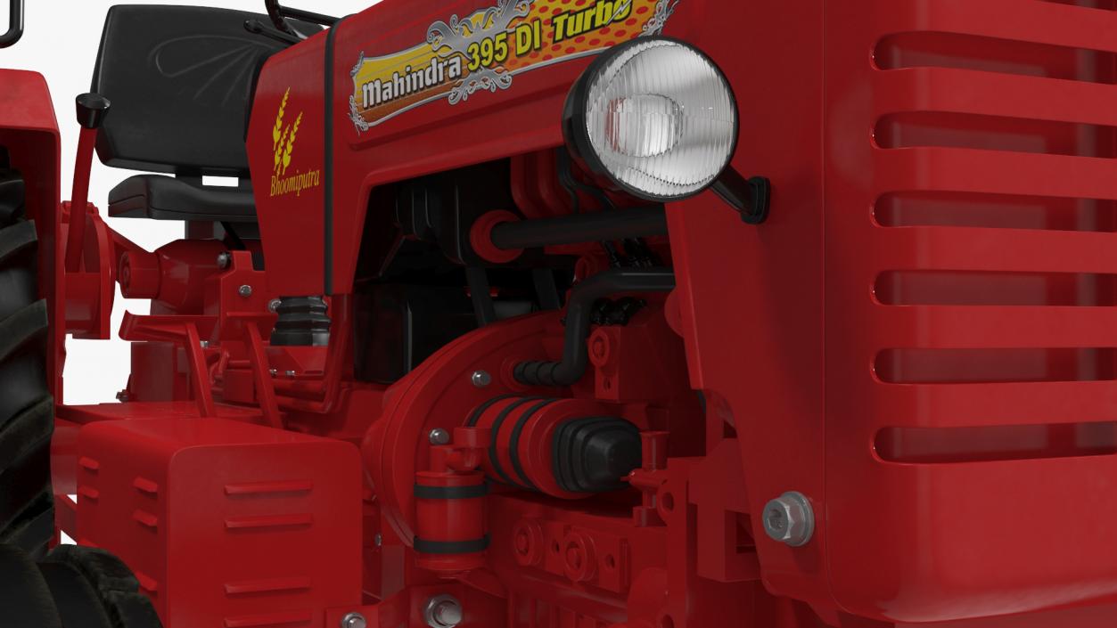 3D Mahindra 595DI Turbomax Tractor