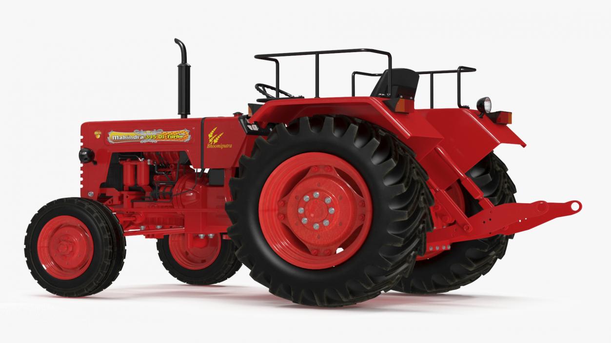 3D Mahindra 595DI Turbomax Tractor