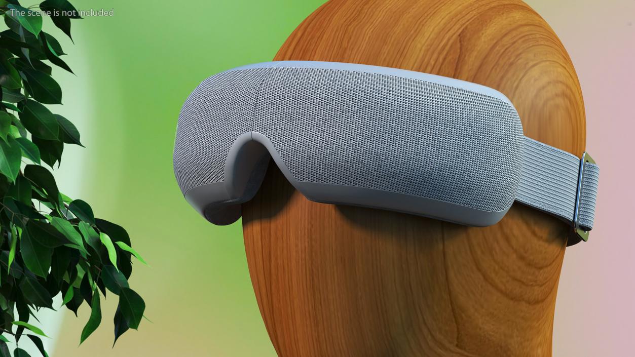 3D Eye-Massager Fabric On Head Fur