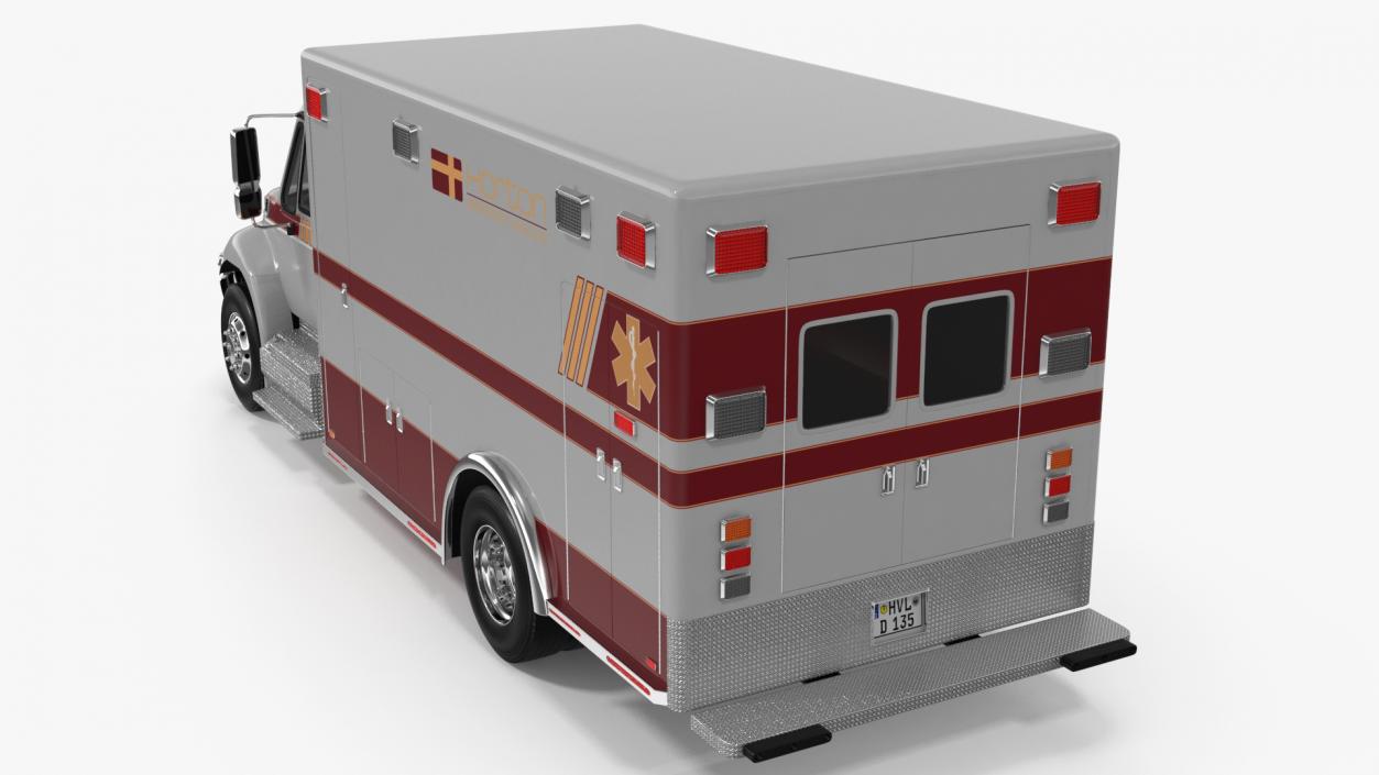 International Durastar Ambulance 4 3D model