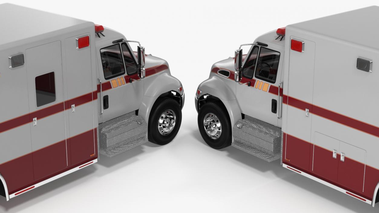 International Durastar Ambulance 4 3D model