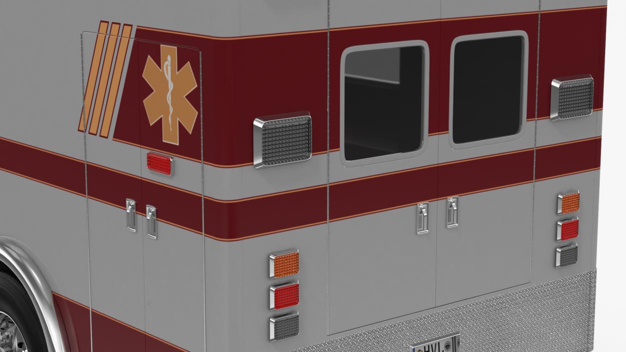 International Durastar Ambulance 4 3D model