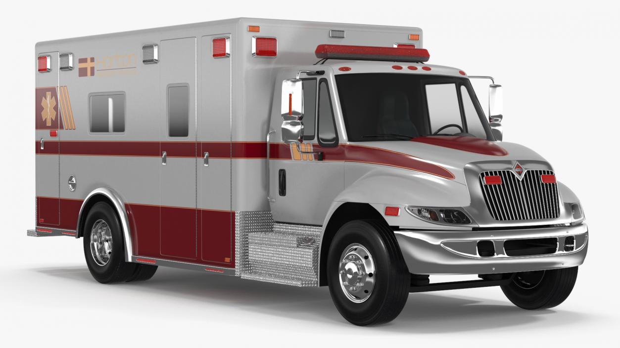 International Durastar Ambulance 4 3D model