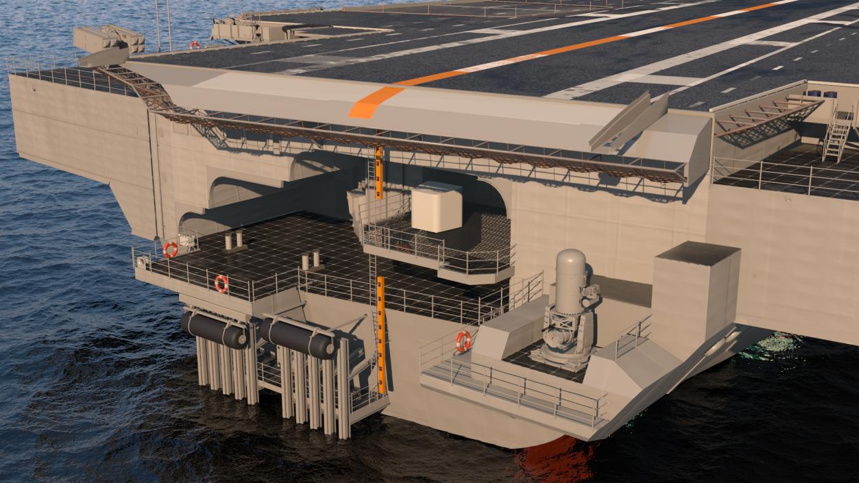 USS Gerald Ford Aircraft Carrier 3D