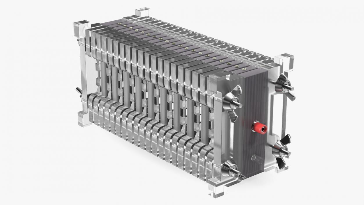 3D Fuel Cell Stack 10 model