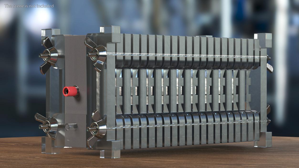 3D Fuel Cell Stack 10 model