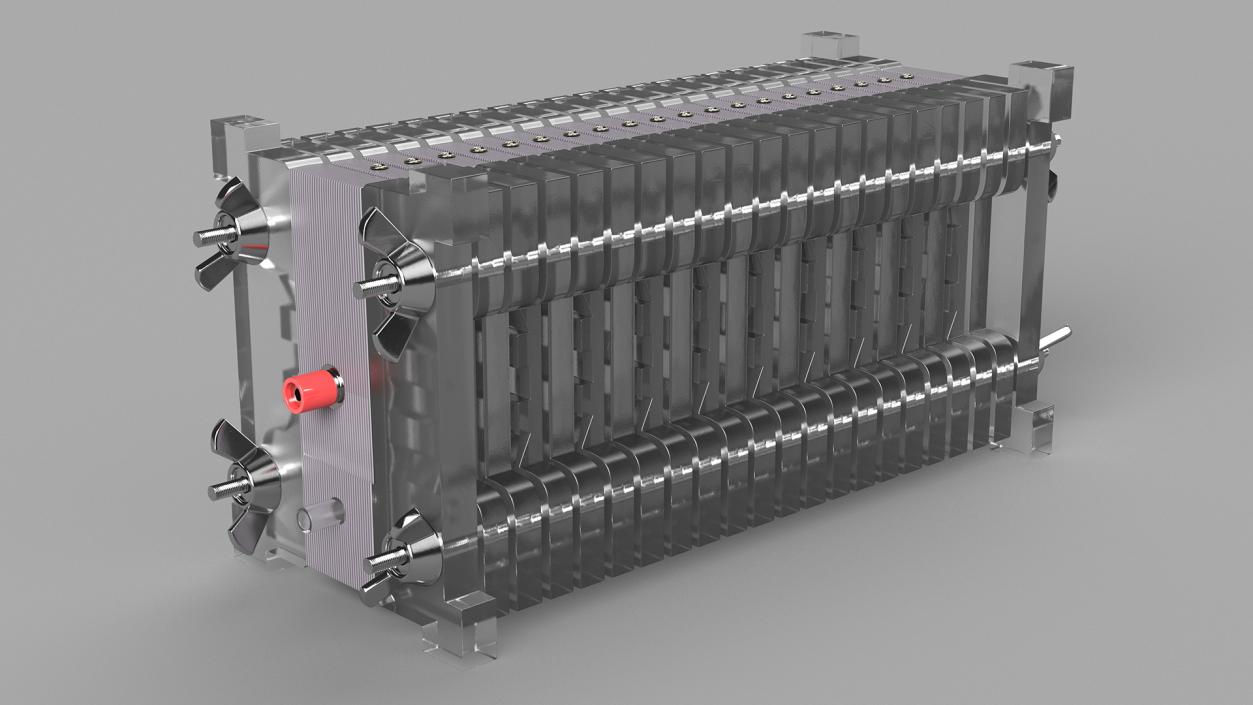 3D Fuel Cell Stack 10 model