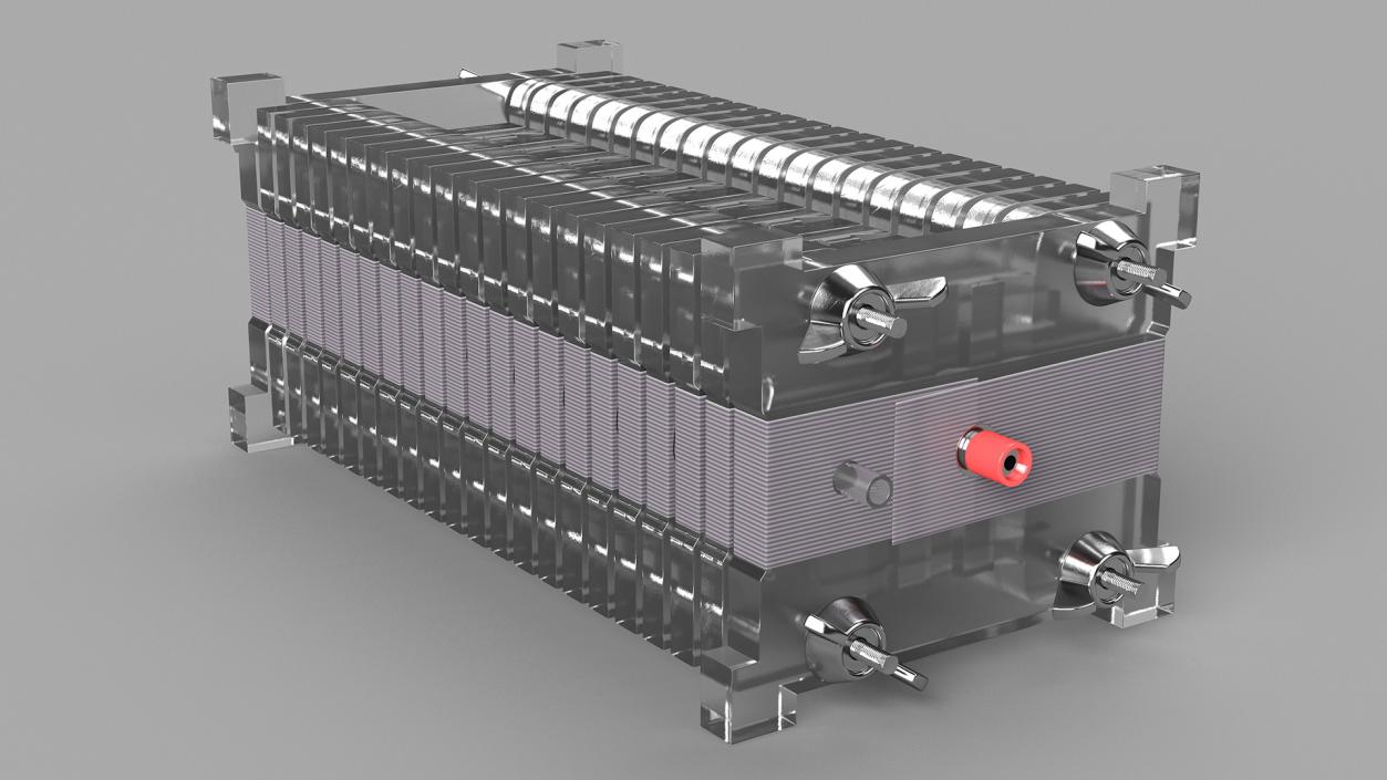 3D Fuel Cell Stack 10 model