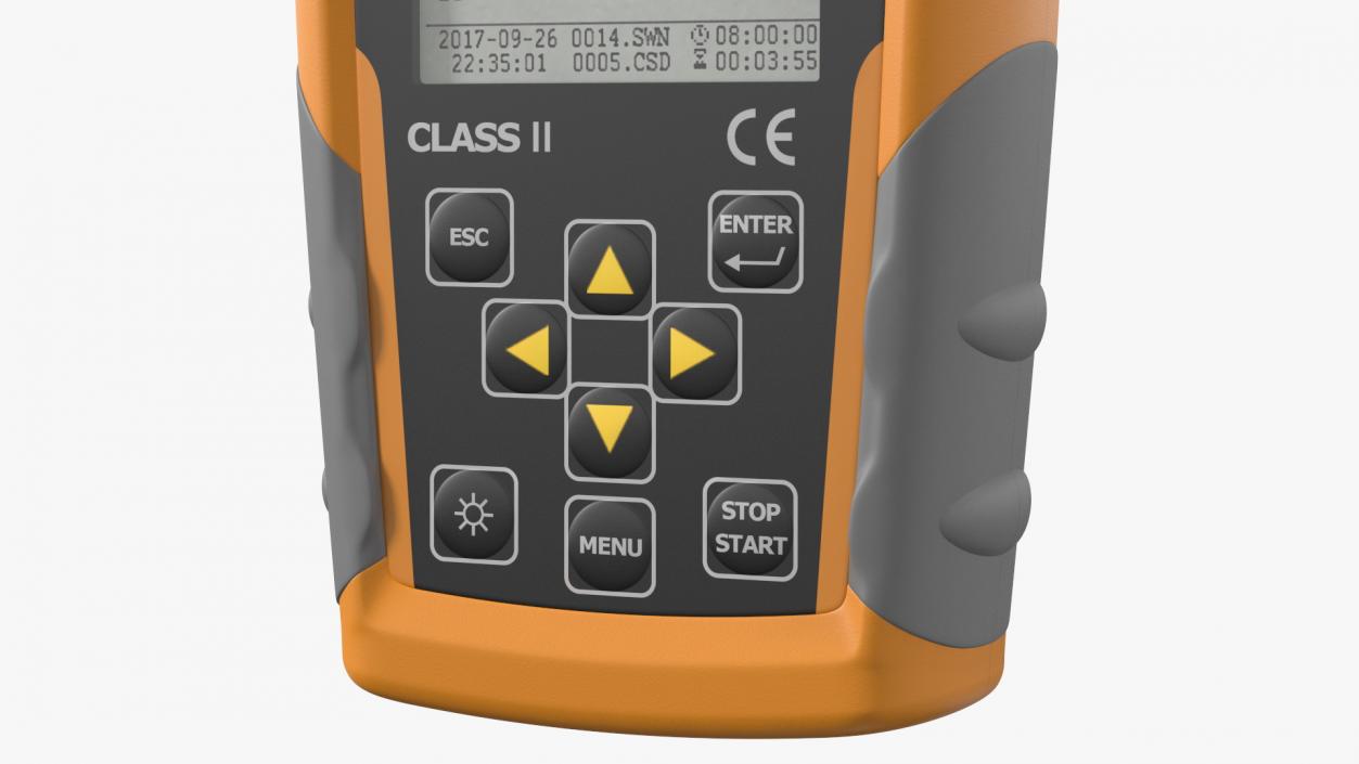 Handheld Digital Sound Level Meter 3D model