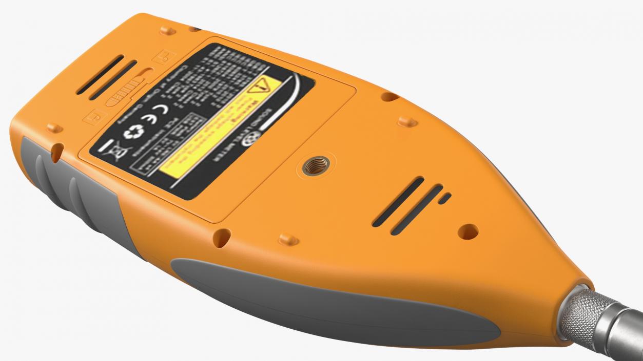 Handheld Digital Sound Level Meter 3D model