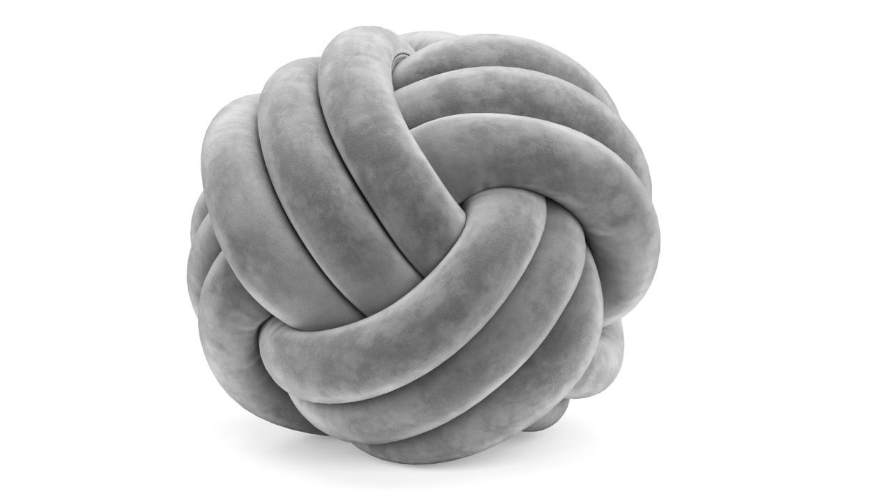 Knot Cushion Velvet 3D model