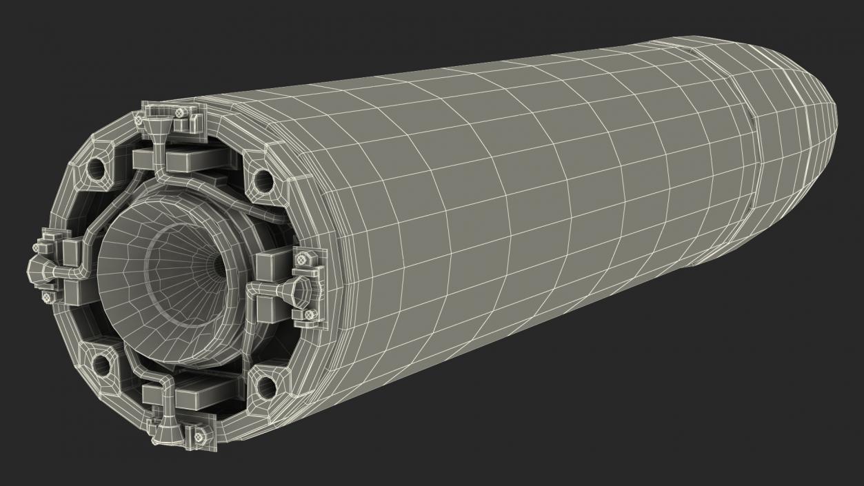 3D Guidance Section SM6 Missile model