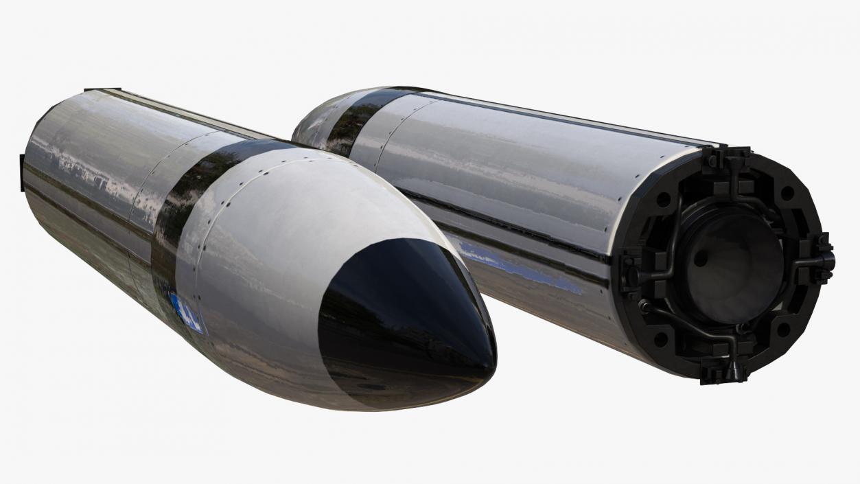 3D Guidance Section SM6 Missile model