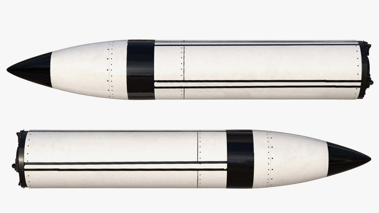 3D Guidance Section SM6 Missile model