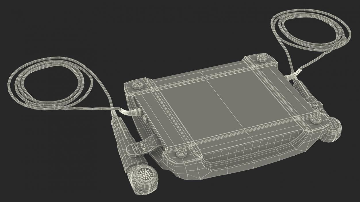 3D Dynatron Solaris 709 Plus Ultrasound Diagnostics model