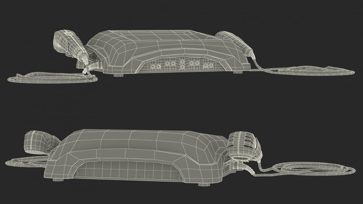 3D Dynatron Solaris 709 Plus Ultrasound Diagnostics model