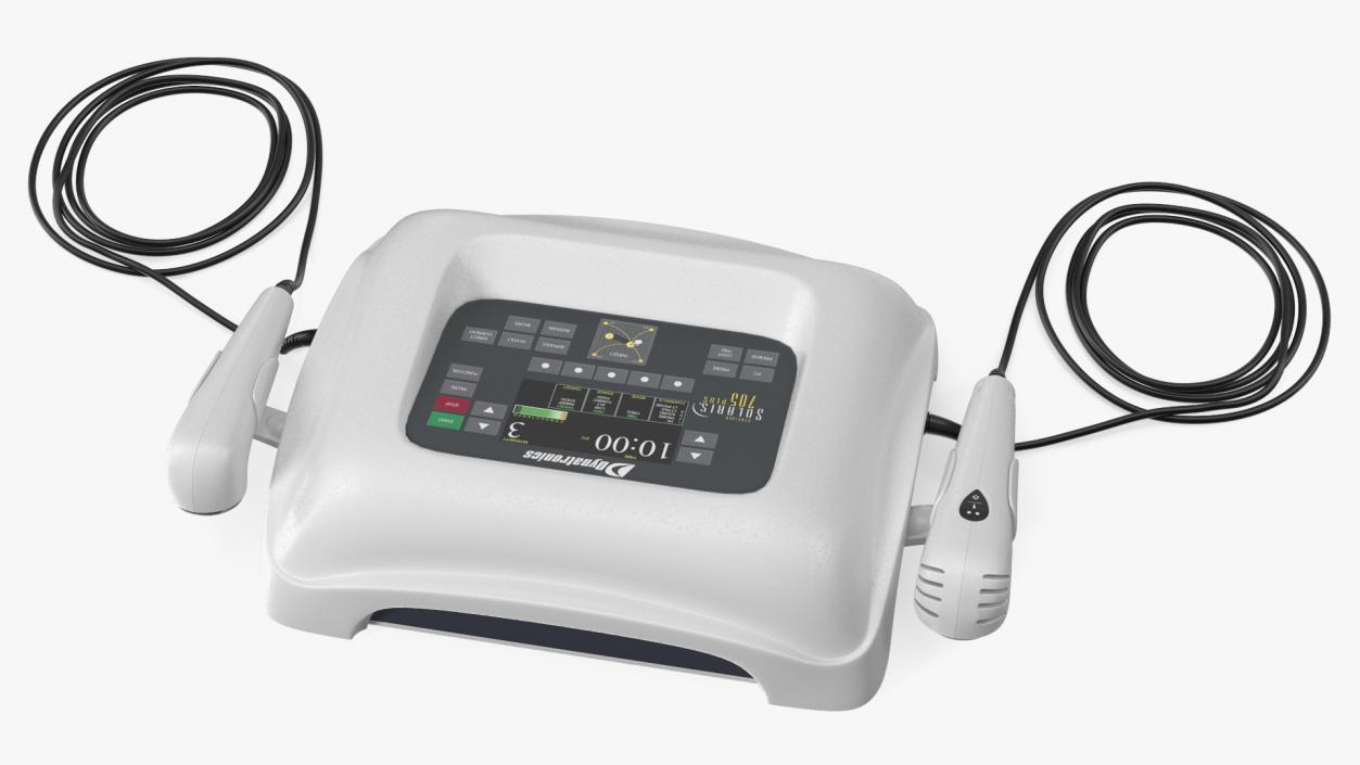 3D Dynatron Solaris 709 Plus Ultrasound Diagnostics model