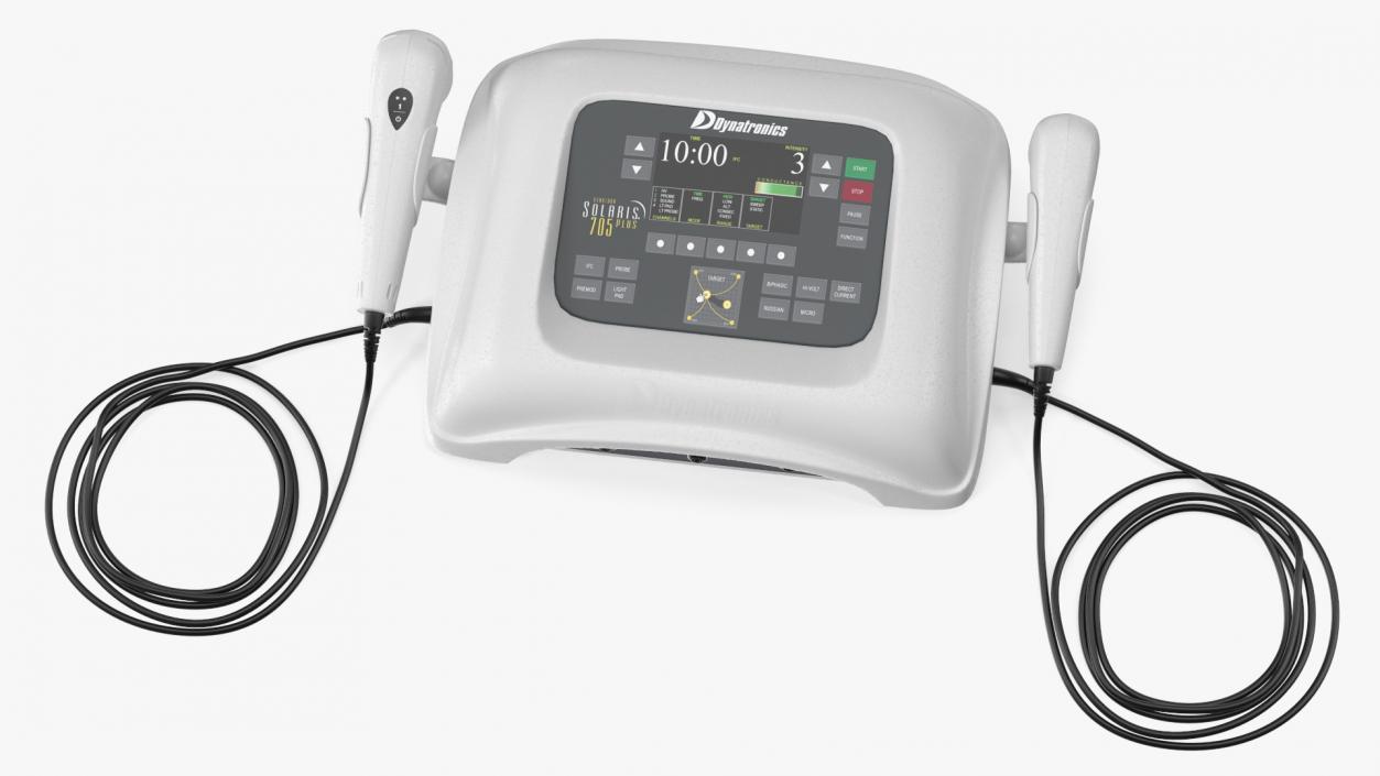 3D Dynatron Solaris 709 Plus Ultrasound Diagnostics model