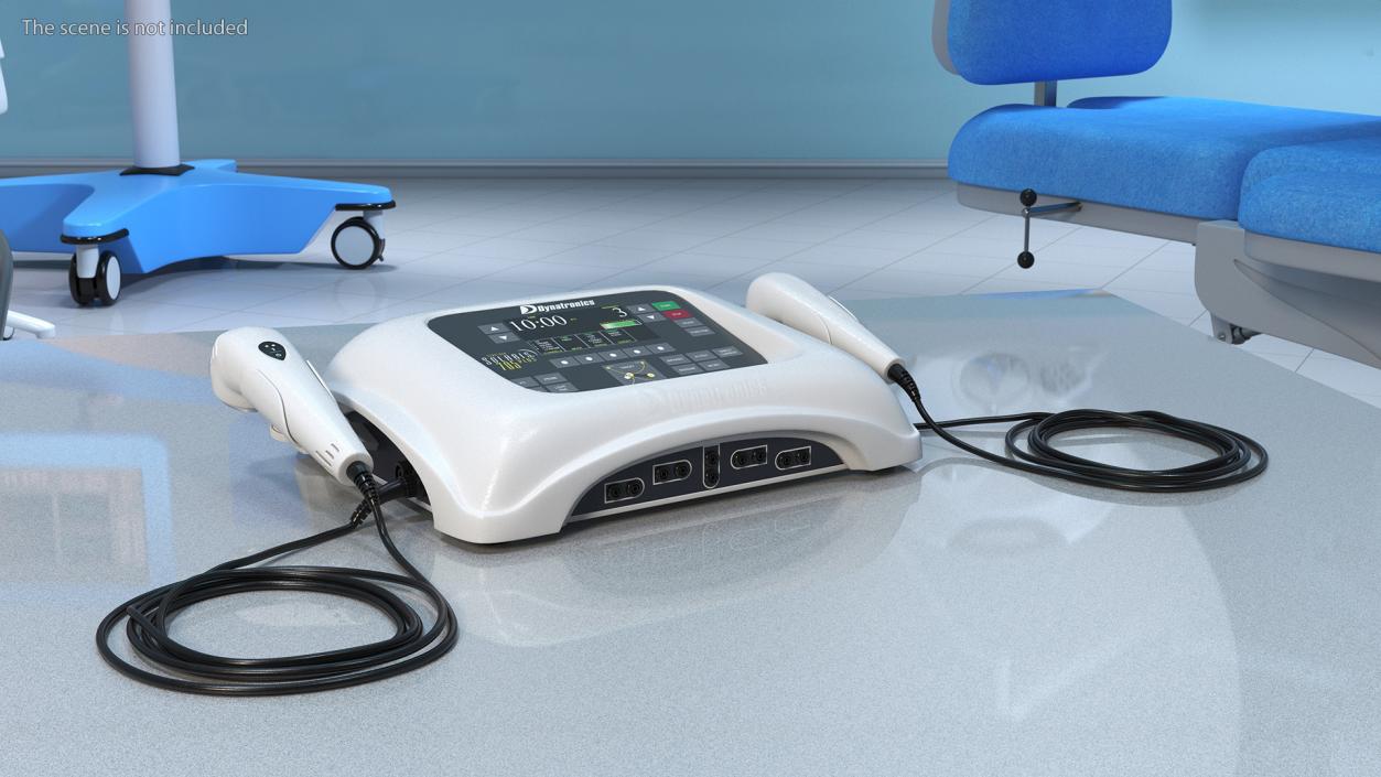 3D Dynatron Solaris 709 Plus Ultrasound Diagnostics model