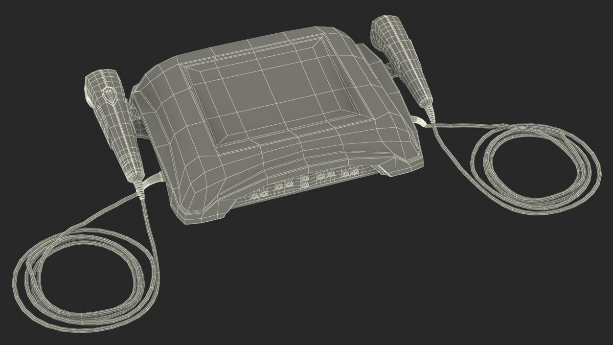 3D Dynatron Solaris 709 Plus Ultrasound Diagnostics model