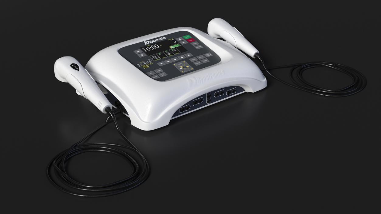 3D Dynatron Solaris 709 Plus Ultrasound Diagnostics model