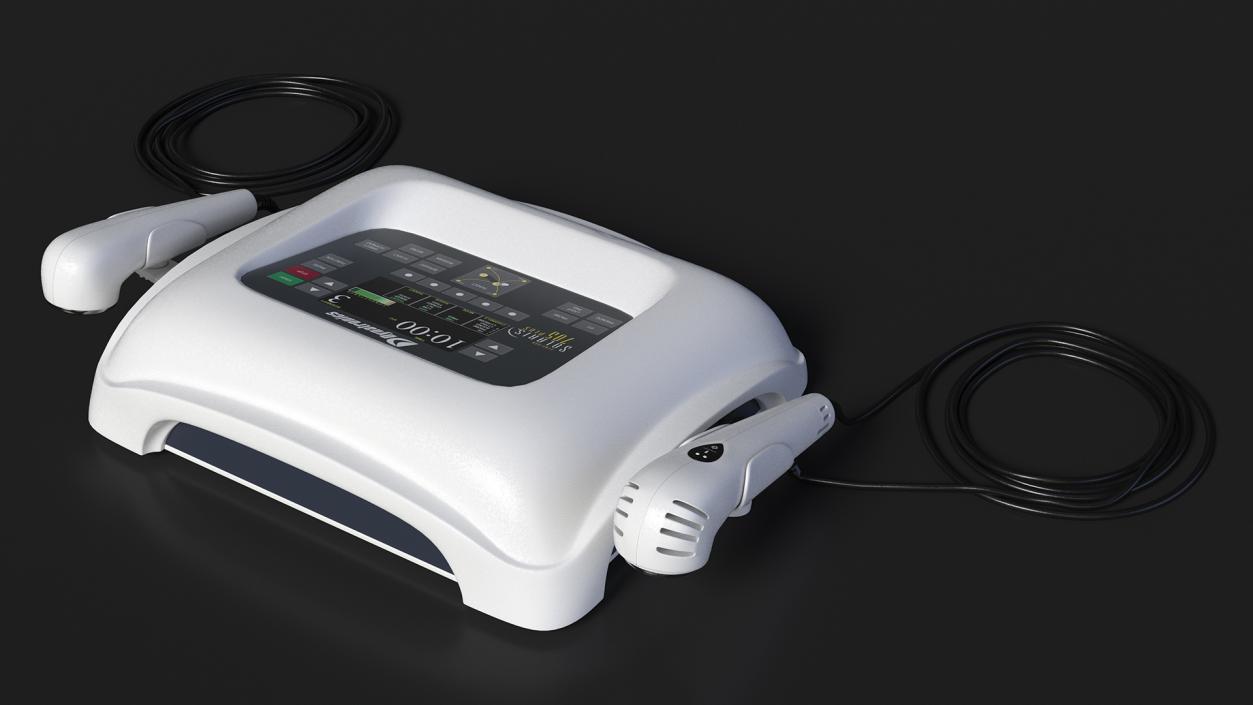 3D Dynatron Solaris 709 Plus Ultrasound Diagnostics model