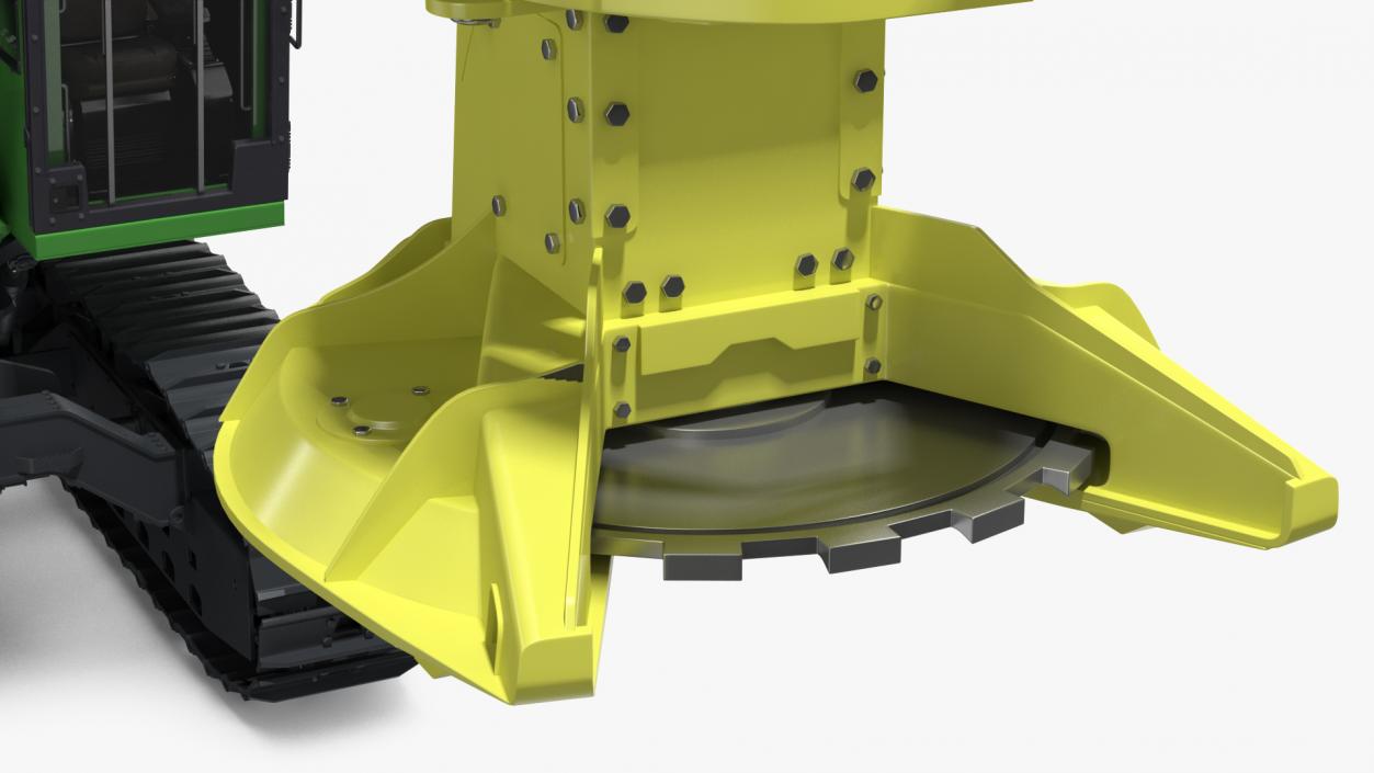 Tracked Feller Buncher 3D