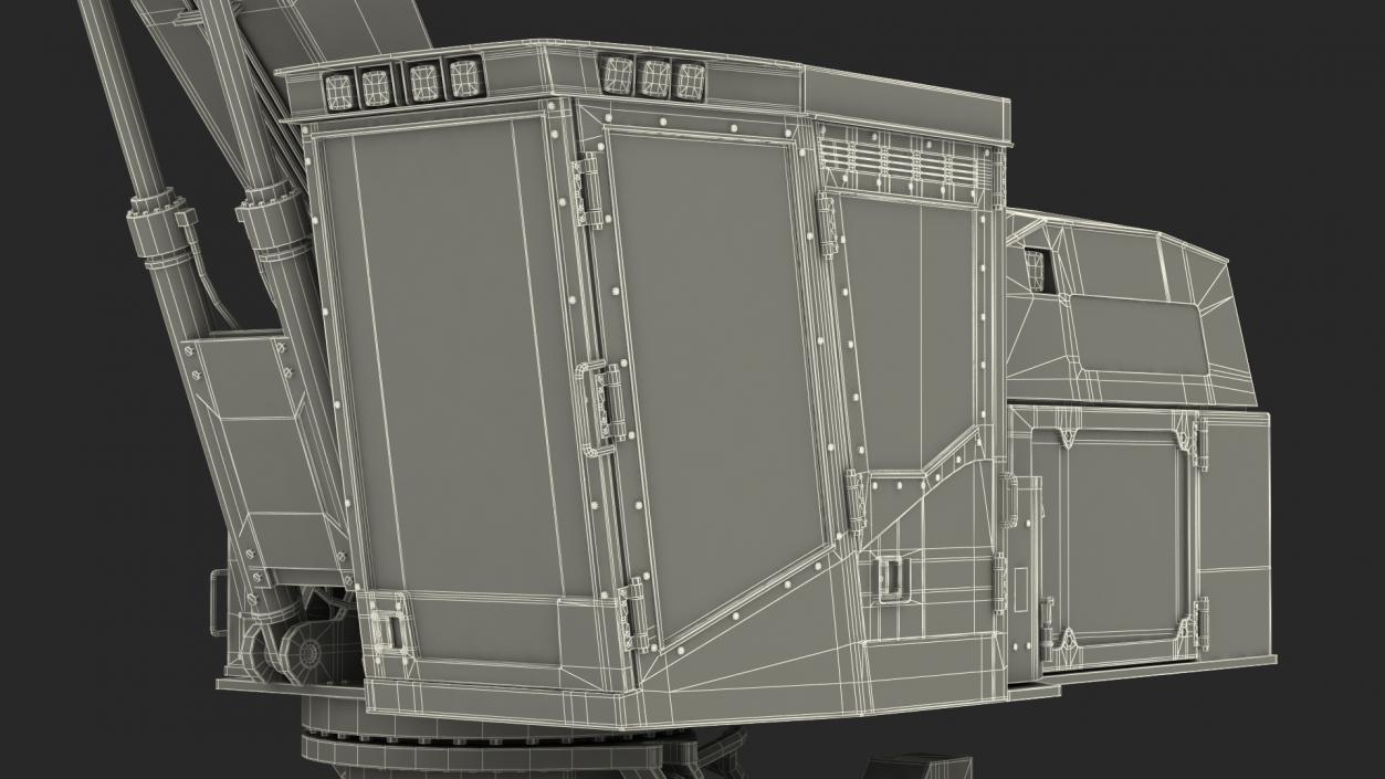 Tracked Feller Buncher 3D