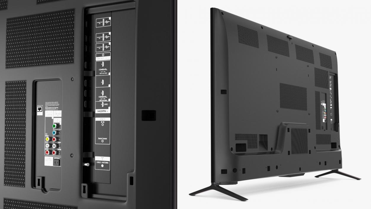 3D Sony Smart 3D 4K Ultra HD TV model