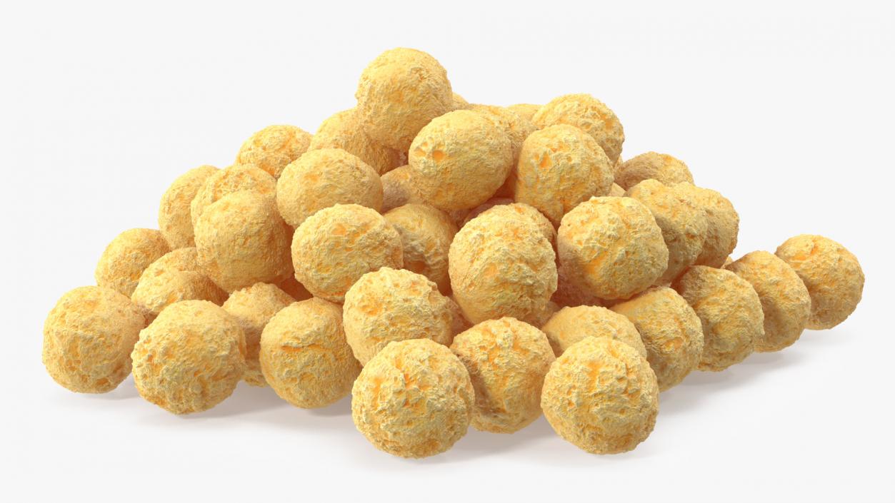 3D model Pile of Cereal Balls